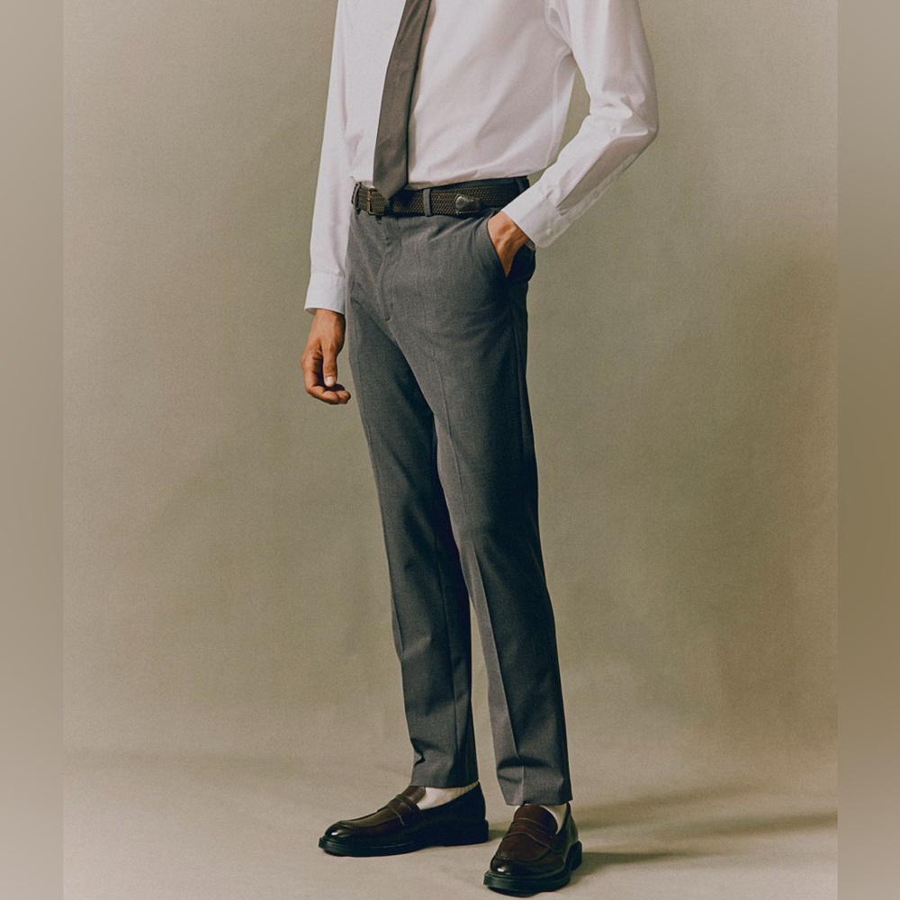NWT HM slim fit dressy men pants